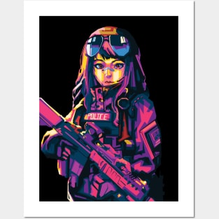 CUTE VETERAN Posters and Art